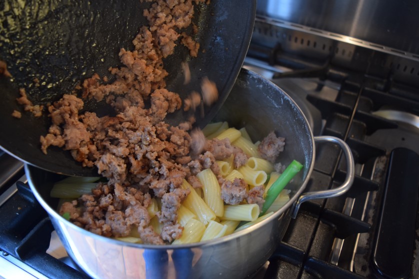 Pasta-broccoli-lemon-sausage-recipe-lucyloves-foodblog