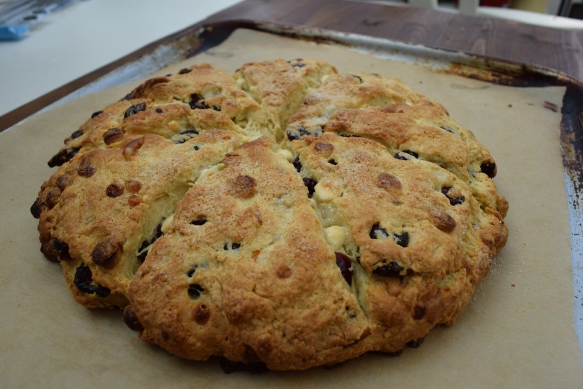 White-chocolate-cranberry-scones-recipe-lucyloves-foodblog