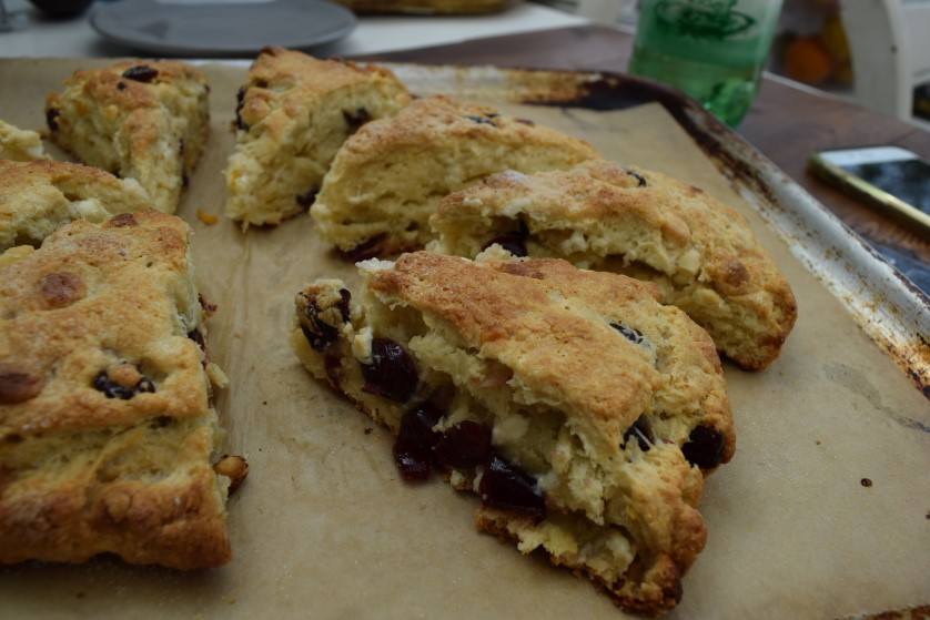 White-chocolate-cranberry-scones-recipe-lucyloves-foodblog