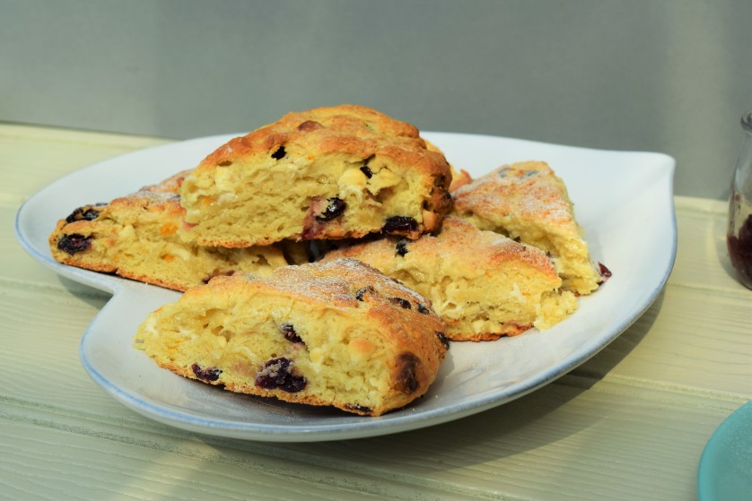 White-chocolate-cranberry-scones-recipe-lucyloves-foodblog