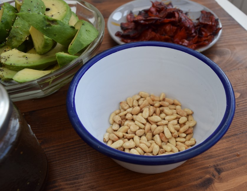 Avocado-pine-nut-chorizo-salad-recipe-lucyloves-foodblog