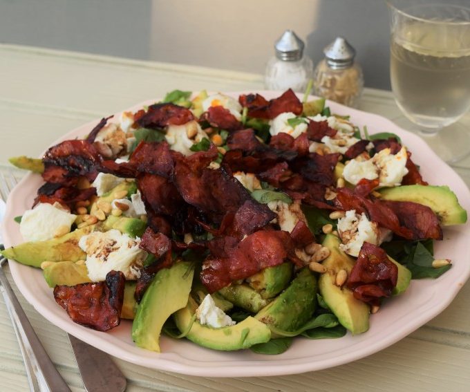 Avocado-pine-nut-chorizo-salad-recipe-lucyloves-foodblog
