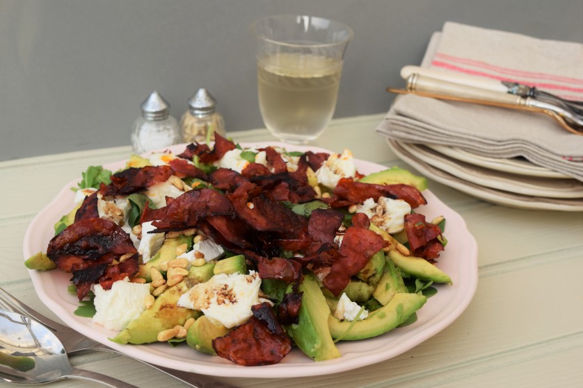 Avocado-pine-nuts-chorizo-salad-recipe-lucyloves-foodblog