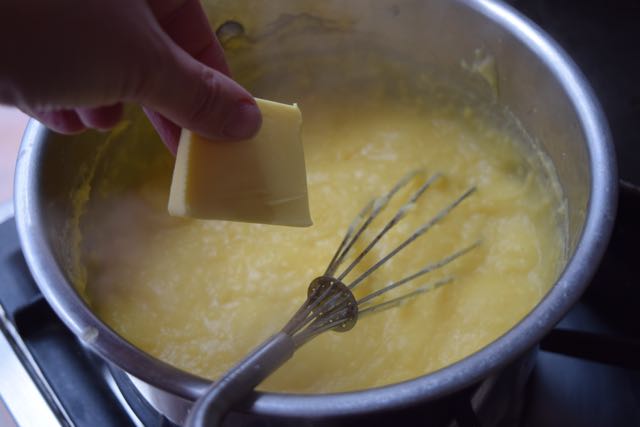 Chorizo-meatballs-cheese-polenta-chips-recipe-lucyloves-foodblog