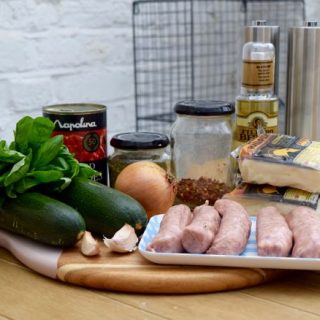 Sausage-halloumi-bake-recipe-lucyloves-foodblog