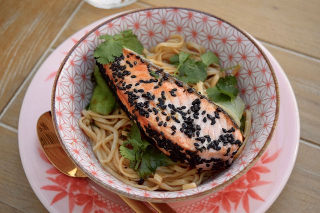 Black-sesame-fish-lime-noodles-recipe-lucyloves-foodblog