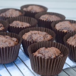 Healthy-Chocolate-Banana-muffins-recipe-lucyloves-foodblog