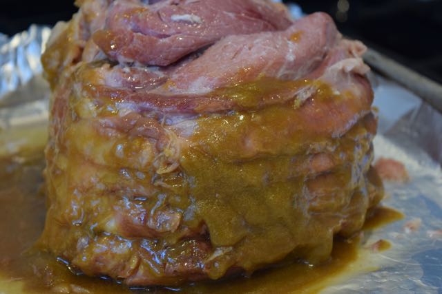 Brown-sugar-mustard-glazed-ham-recipe-lucyloves-foodblog