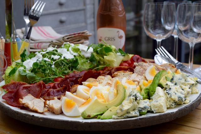 Cobb-salad-blue-cheese-dressing-recipe-lucyloves-foodblog