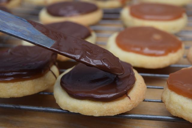 Chocolate-Caramel-Twix-style-biscuits-recipe-lucyloves-foodblog