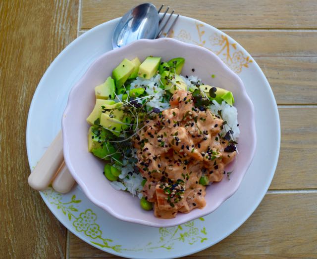 Poke-Salmon-rice-bowl-recipe-lucyloves-foodblog
