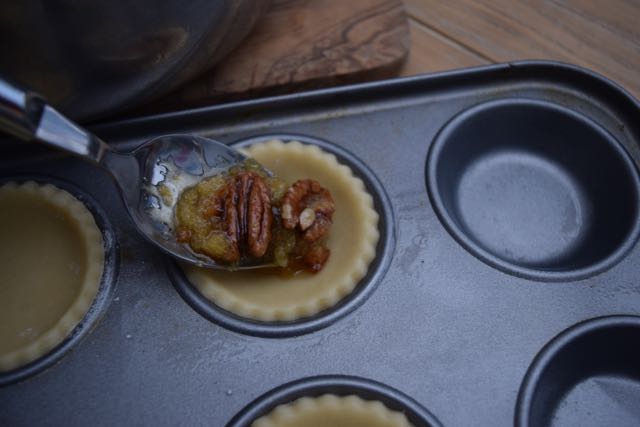 Tiny-treacle-pecan-tarts-recipe-lucyloves-foodblog