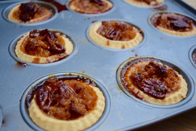 Tiny-treacle-pecan-tarts-recipe-lucyloves-foodblog