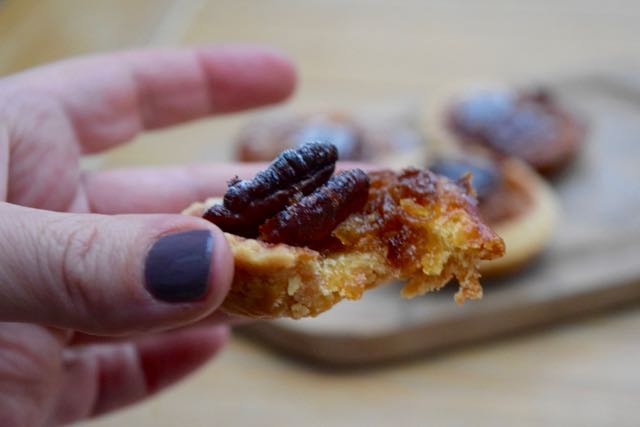 Tiny-treacle-pecan-tarts-recipe-lucyloves-foodblog