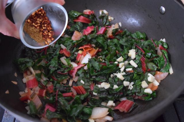 Spiced-rainbow-chard-peanut-kidney-beans-recipe-lucyloves-foodblog
