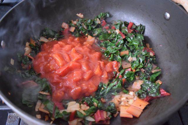 Spiced-Rainbow-chard-peanut-kidney-bean-recipe-lucyloves-foodblog