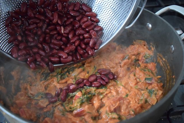 Spiced-rainblow-chard-peanut-kidney-beans-recipe-lucyloves-foodblog