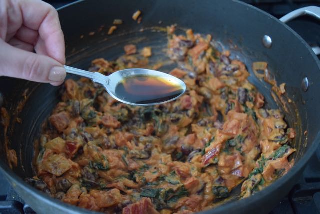 Spiced-Rainbow-chard-peanut-kidney-beans-recipe-lucyloves-foodblog