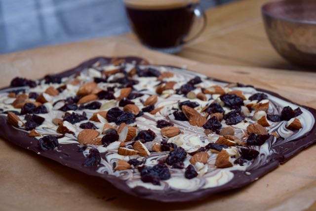 Chocolate-almonds-cherries-sea-salt-recipe-lucyloves-foodblog