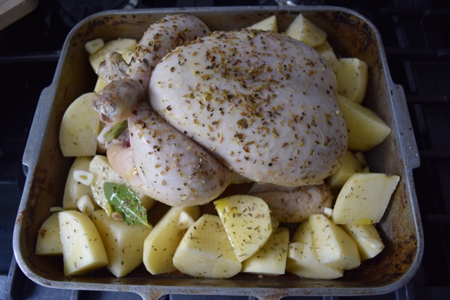 One-pot-greek-roast-chicken-recipe-lucyloves-foodblog