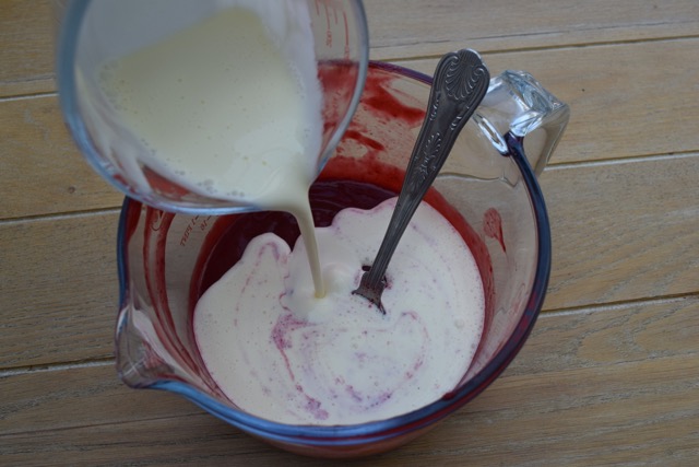 Raspberry-Mousse-Fresh-mint-shortbread-recipe-lucyloves-foodblog