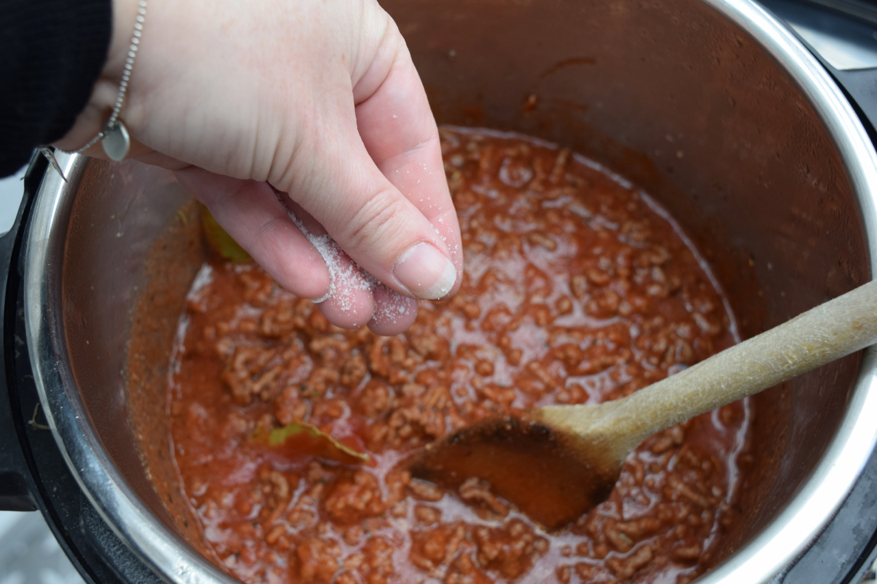 Instant-pot-orzo-bolognese-recipe-lucyloves-foodblog