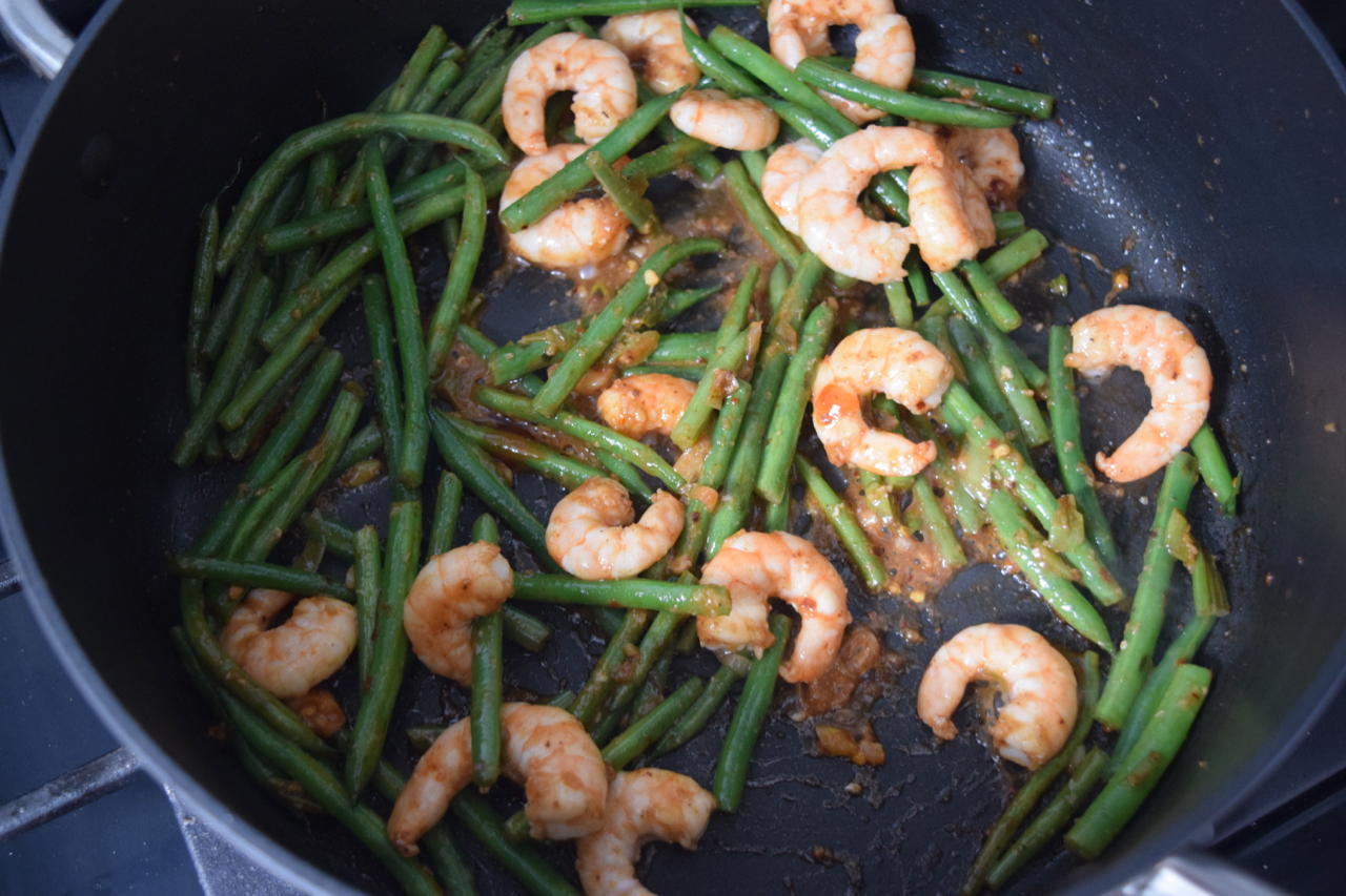 Spicy-prawns-green-beans-recipe-lucyloves-foodblog