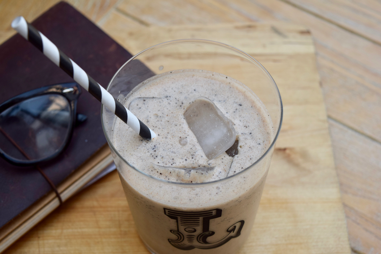 Coffee Breakfast Shake recipe from Lucy Loves Food Blog