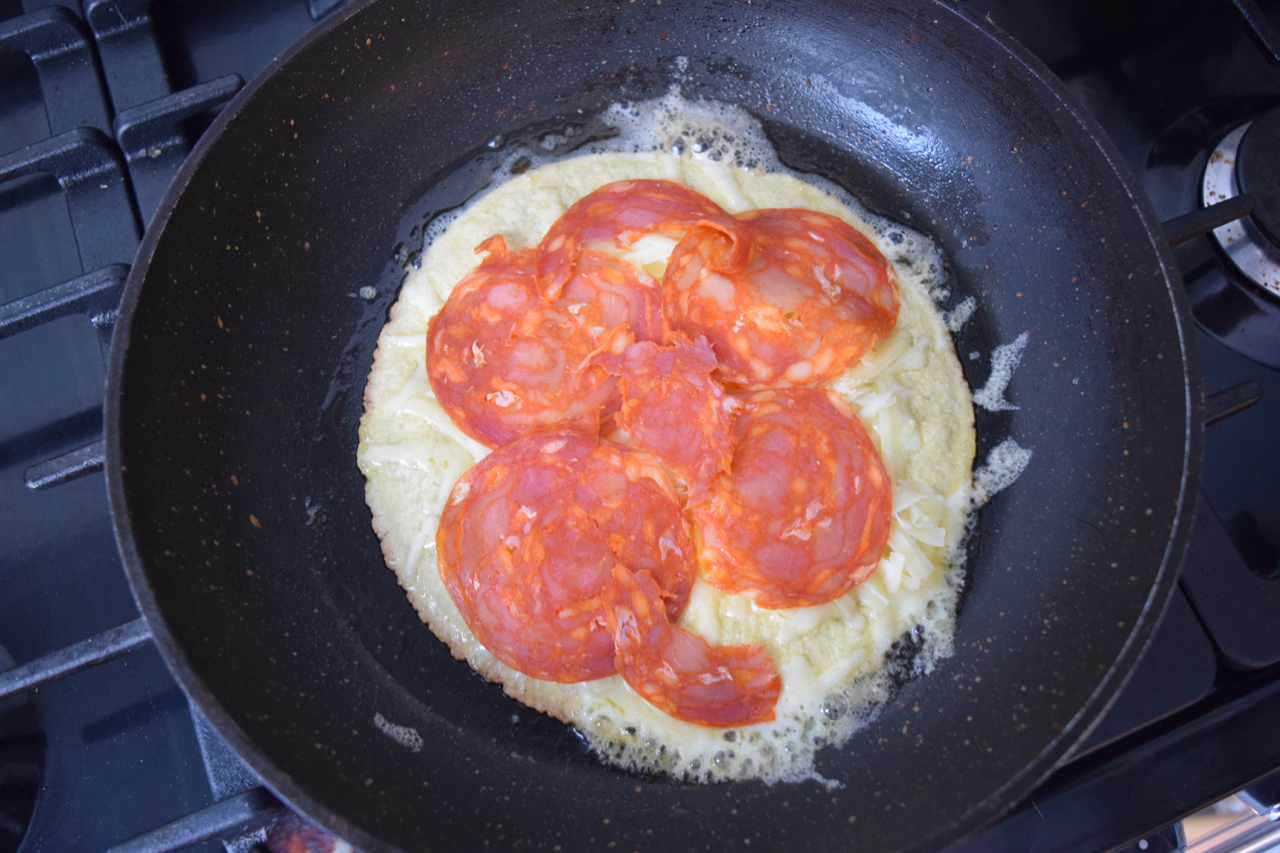 Fried Egg Quesadilla recipe from Lucy Loves Food Blog