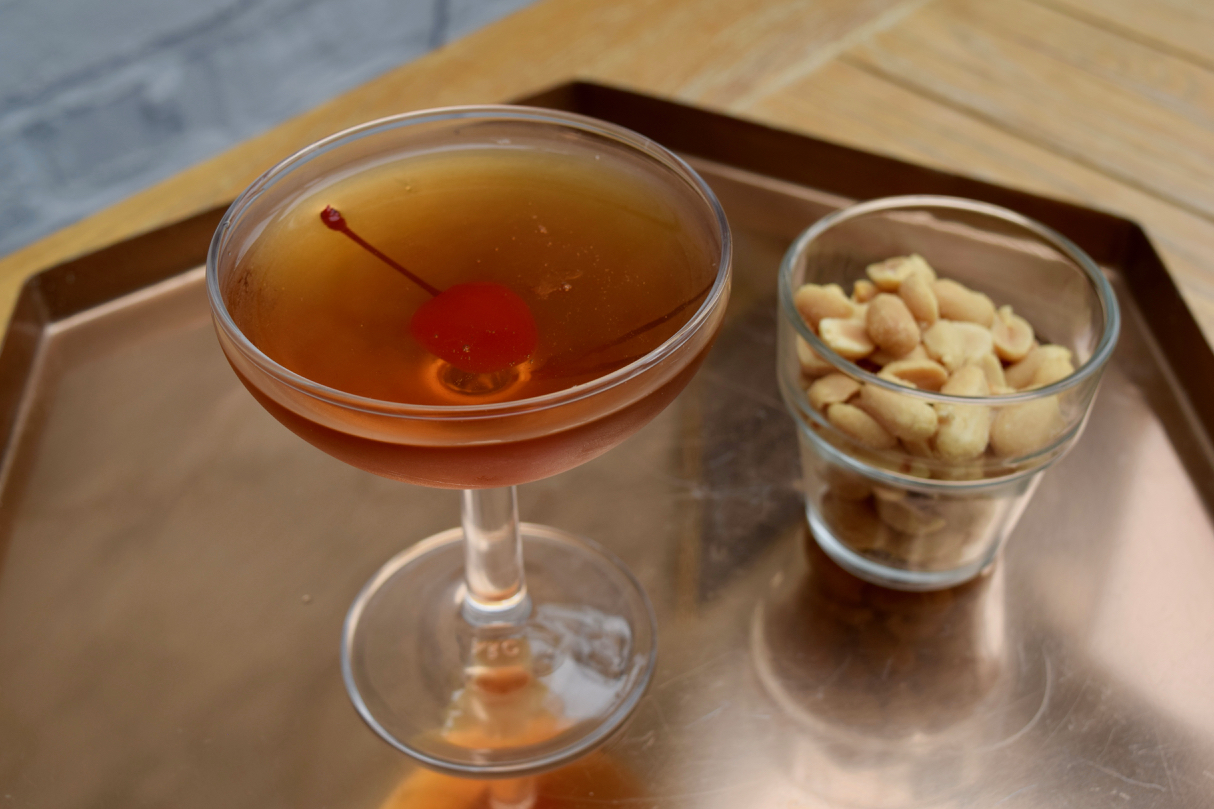 Manhattan Cocktail recipe from Lucy Loves Food Blog