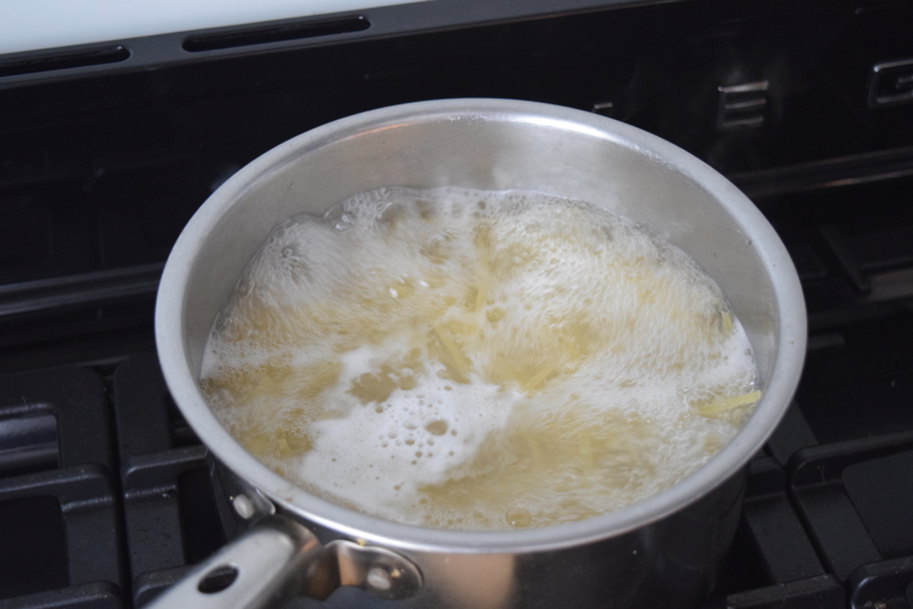 Lemony Spaghetti Carbonara recipe from Lucy Loves Food Blog