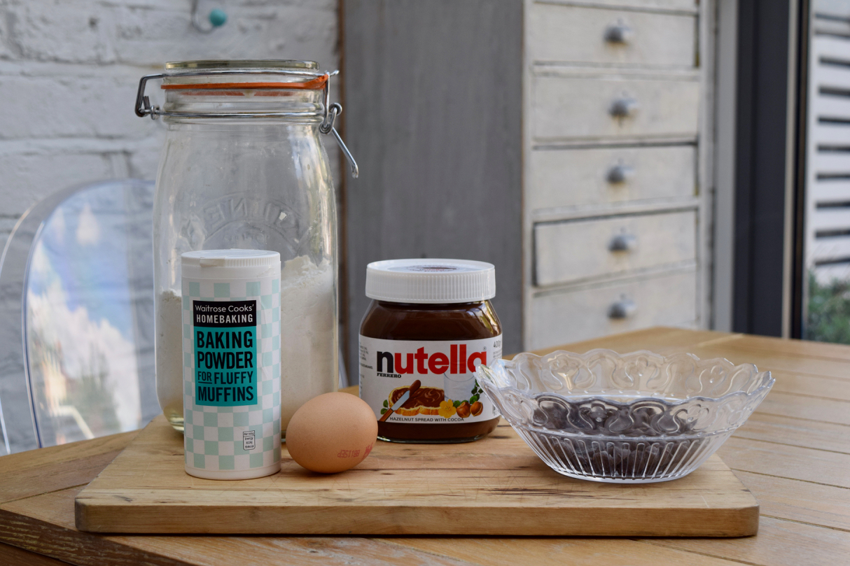 Nutella Cookies recipe from Lucy Loves Food Blog