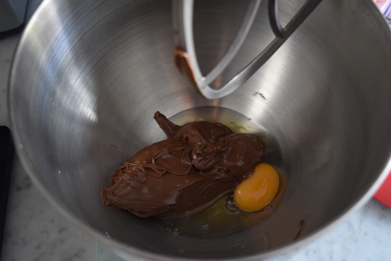 Nutella Cookies recipe from Lucy Loves Food Blog