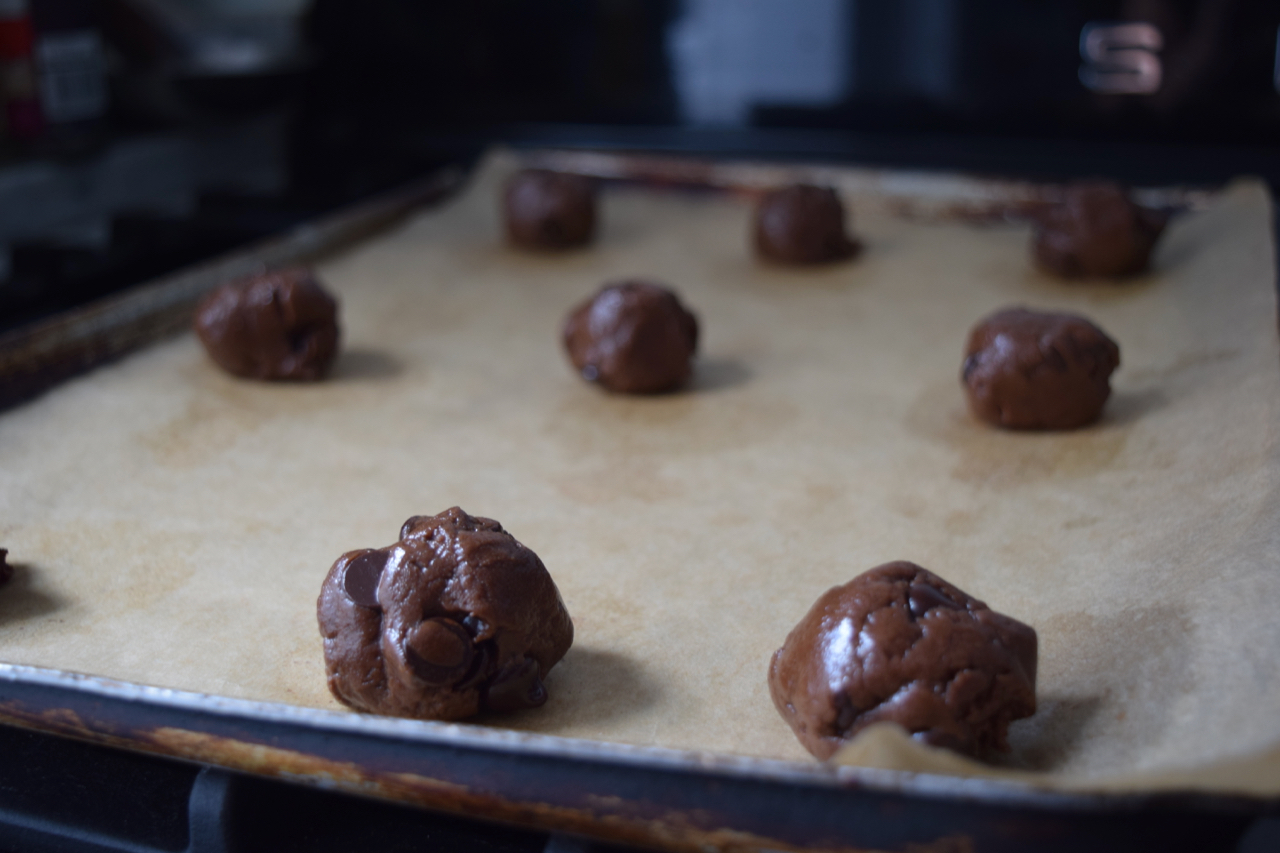Nutella Cookies recipe from Lucy Loves Food Blog
