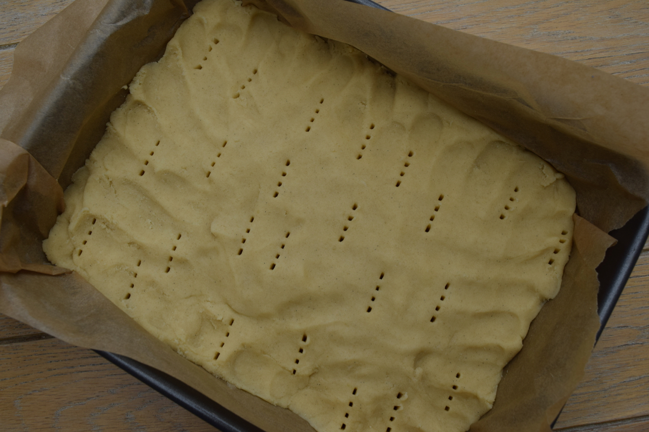 Clotted Cream Shortbread recipe from Lucy Loves Food Blog