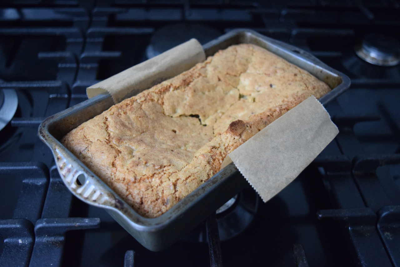 Lemon Pistachio Loaf recipe from Lucy Loves