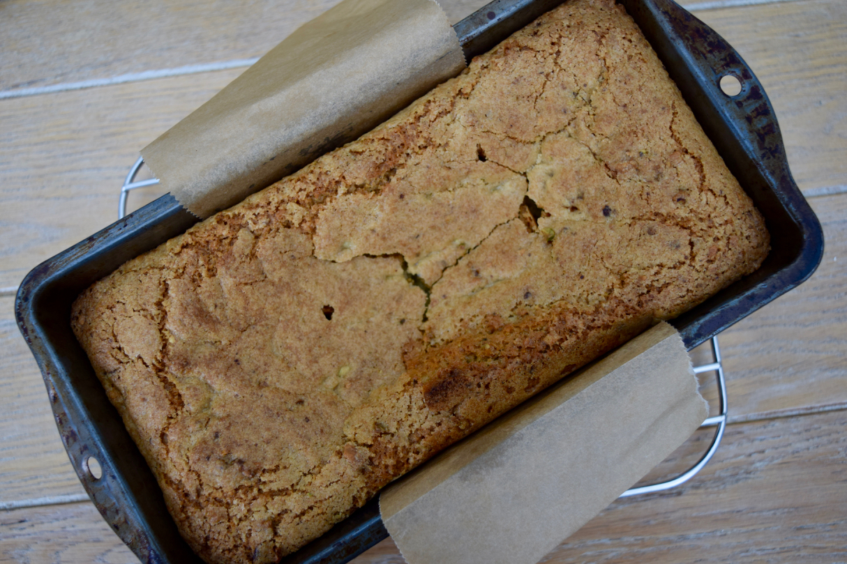 Lemon Pistachio Loaf recipe from Lucy Loves