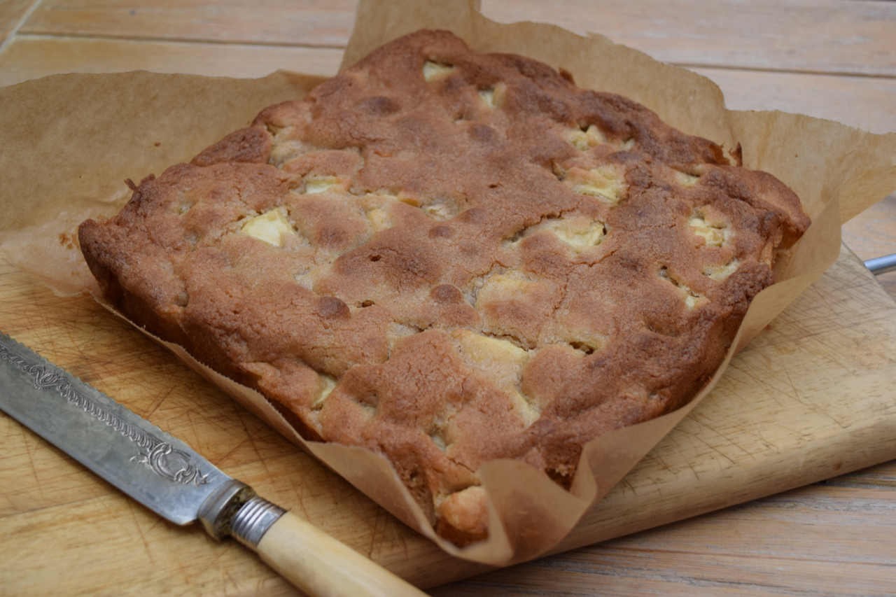 Apple Blondies recipe from Lucy Loves Food Blog