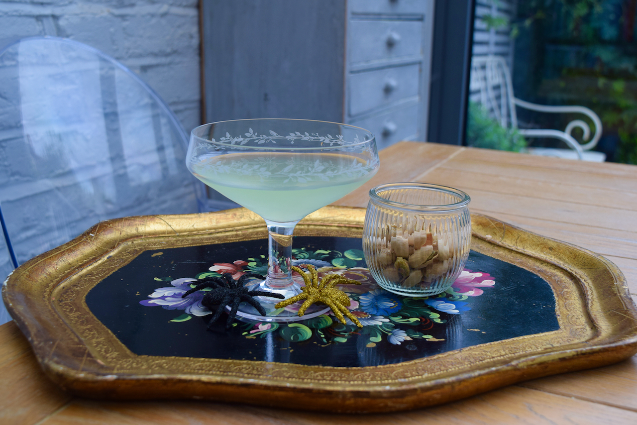 Spooky Apple Martini recipe from Lucy Loves Food Blog