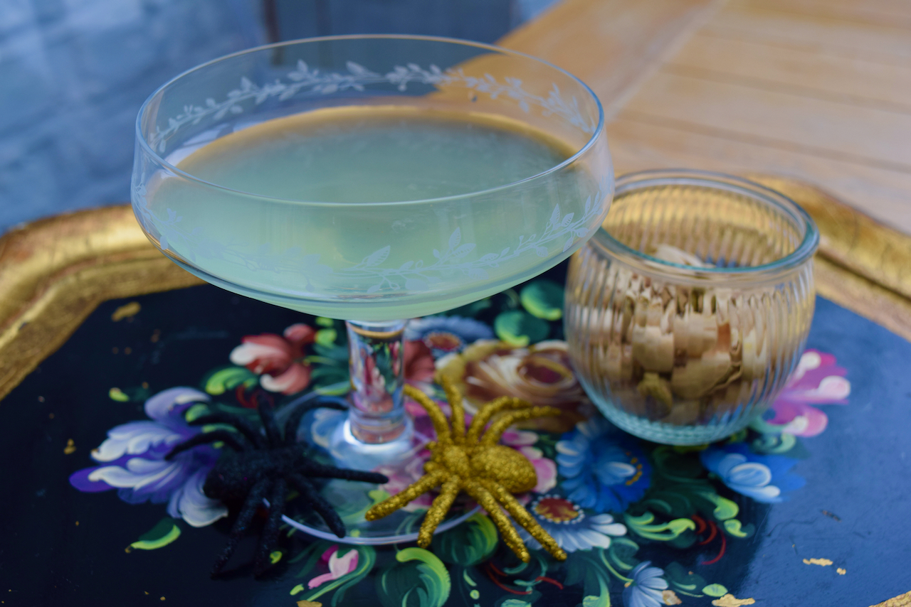 Spooky Apple Martini recipe from Lucy Loves Food Blog