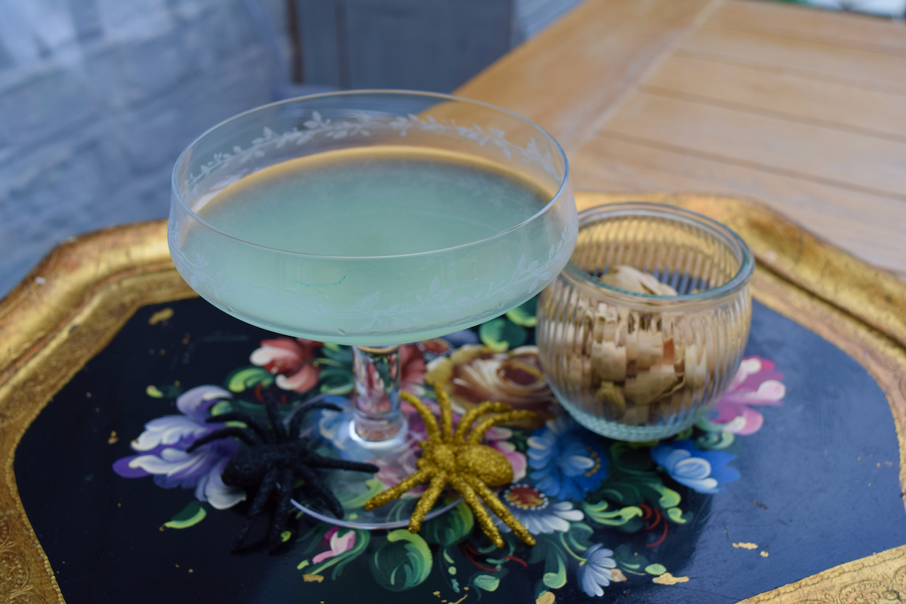 Spooky Apple Martini recipe from Lucy Loves Food Blog