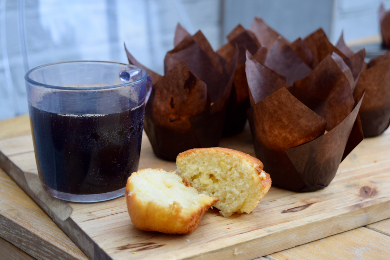 Lemon Curd Muffin recipe from Lucy Loves Food Blog