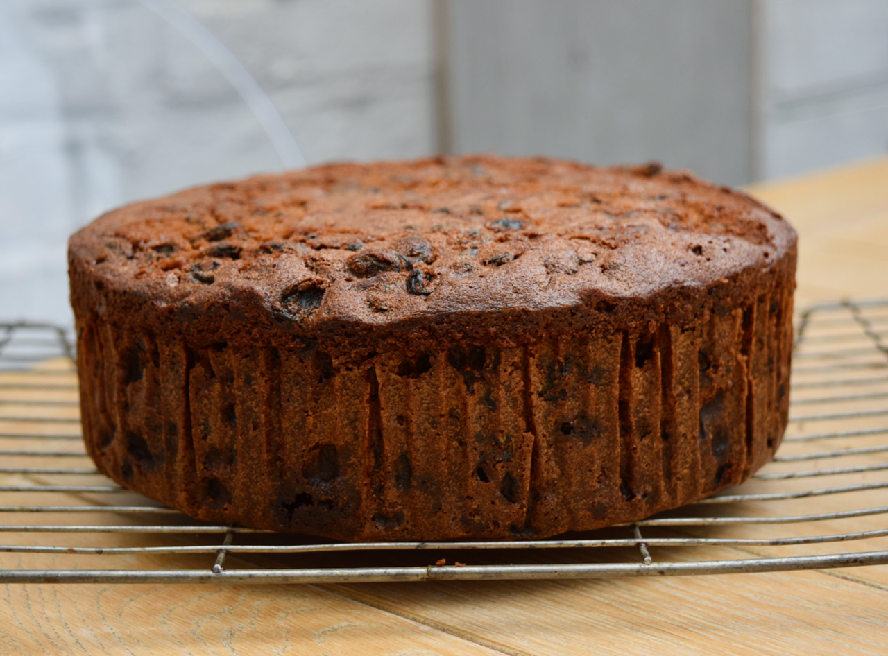 Christmas Cake recipe from Lucy Loves Food Blog