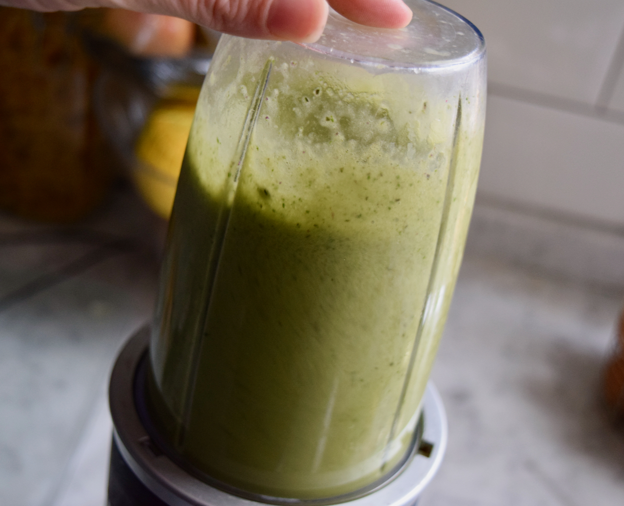 Glowing Green Smoothie Recipe from Lucy Loves Food Blog