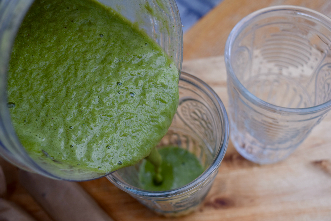 Glowing Green Smoothie Recipe from Lucy Loves Food Blog