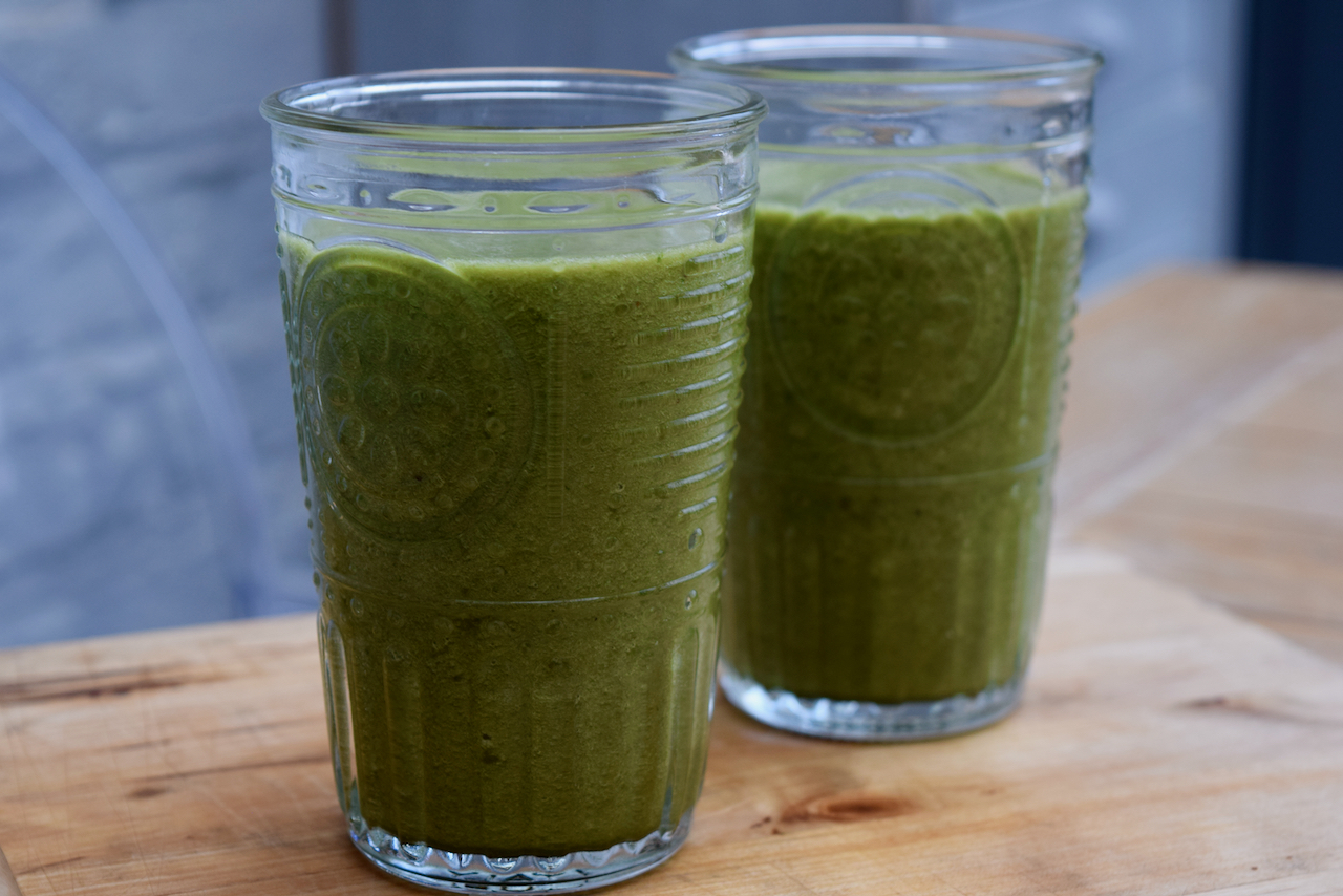 Glowing Green Smoothie Recipe from Lucy Loves Food Blog