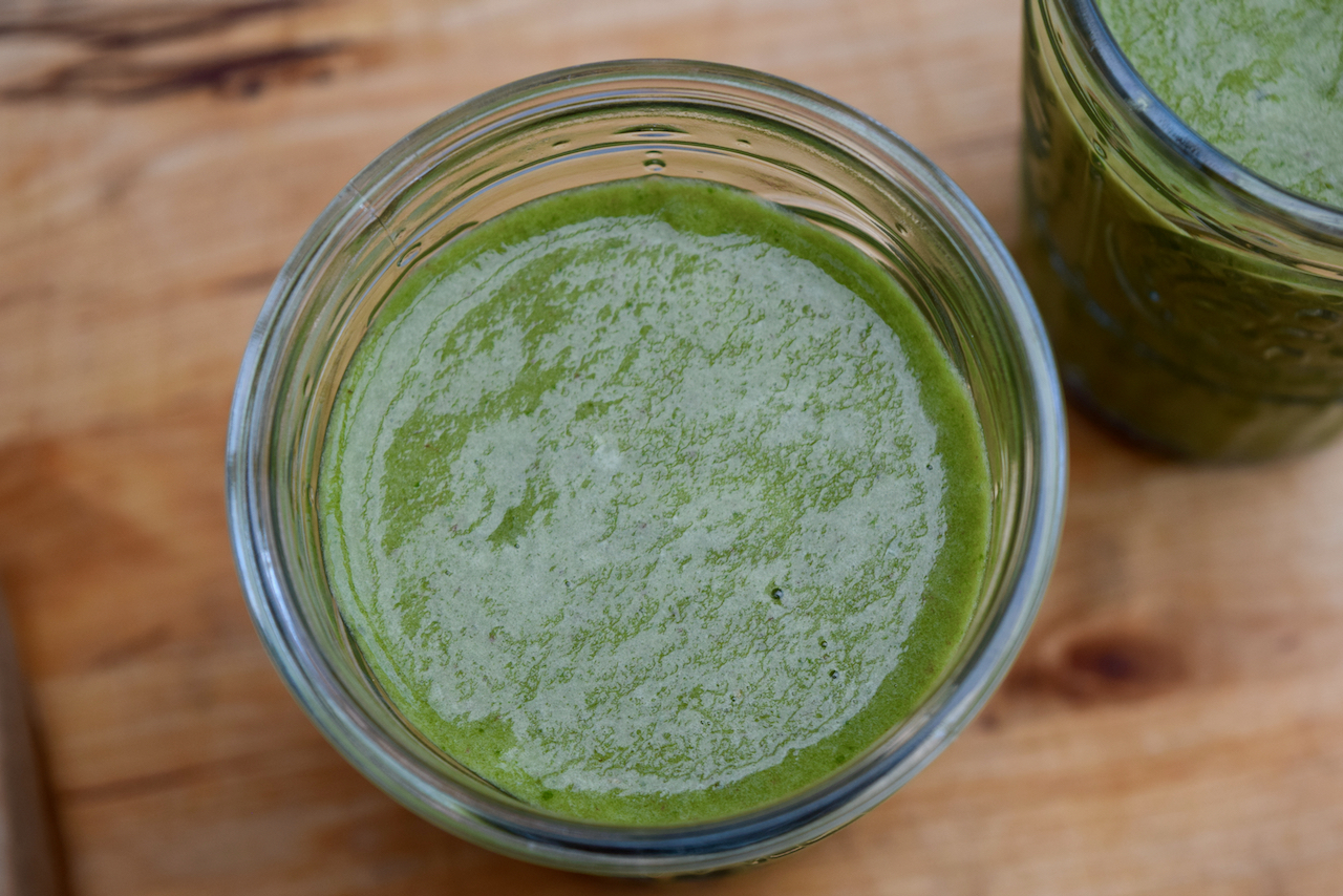 Glowing Green Smoothie Recipe from Lucy Loves Food Blog