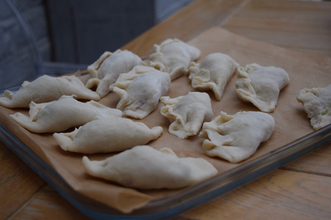 SImple Pork Dumplings recipe from Lucy Loves Food Blog