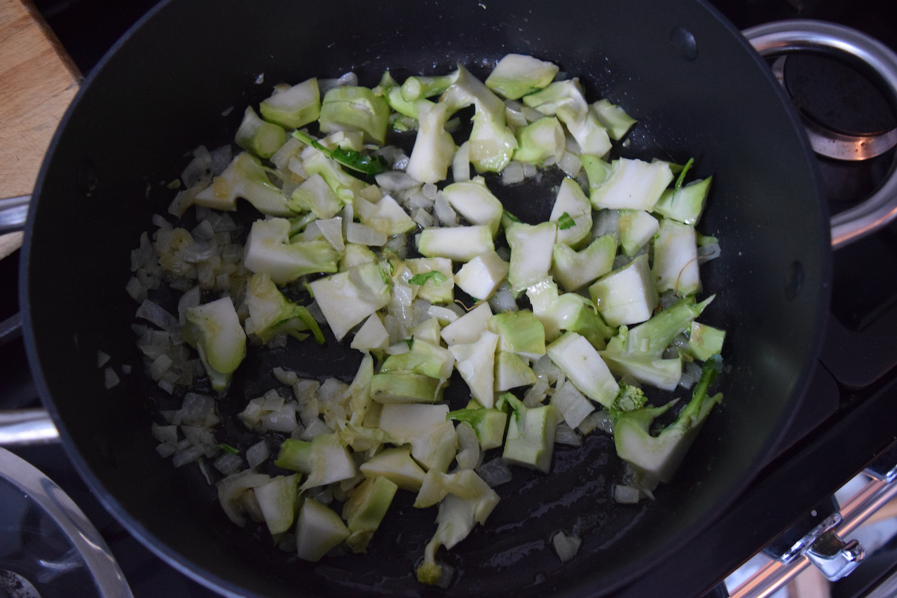 Stilton and Broccoli Soup recipe from Lucy Loves Food Blog