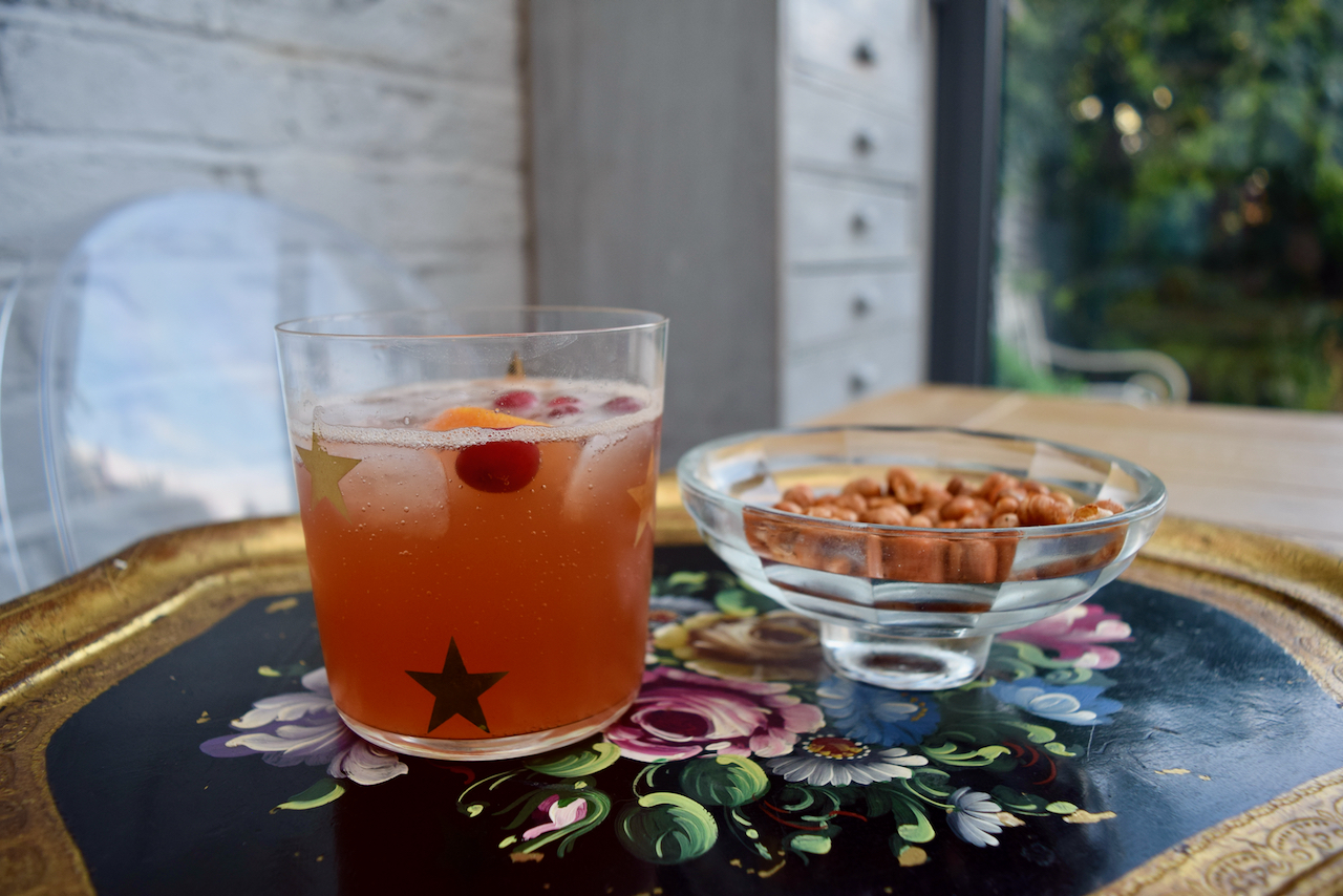 Cranberry Rum Dark and Stormy Recipe from Lucy Loves Food Blog